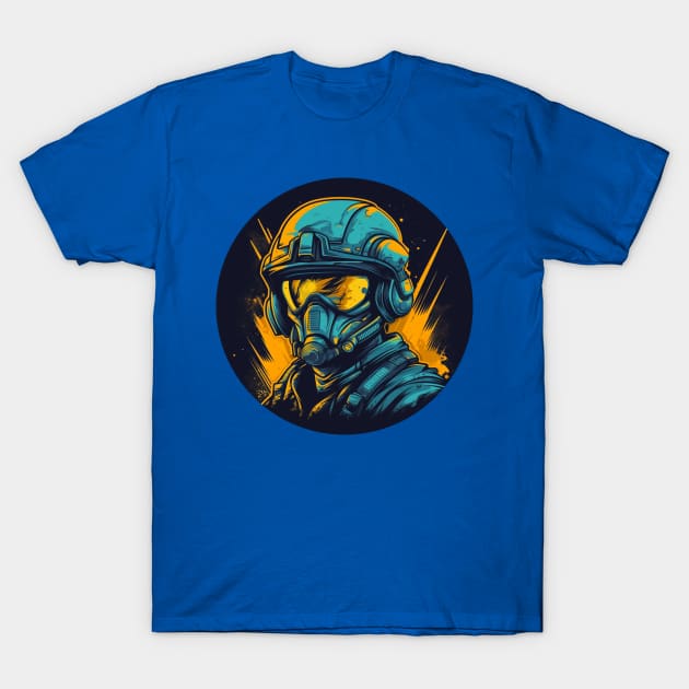 🚀 "Skyborne Warrior"🚀 T-Shirt by Adjorr